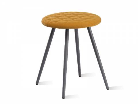 Табурет Йорк.2 Велюр dream yellow горчица