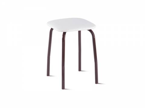 Табурет кухонный кожзам marvel white (белый)