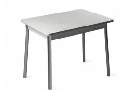 Стол раздвижной Орион.4 900 пластик мрамор белый - комплект ног №2.1