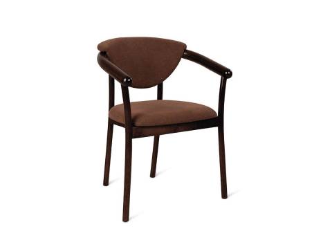 Кресло Венское Арт темно-коричневый/темный тон