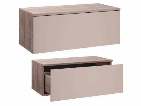 Тумба под ТВ 16.54.01 Роквуд Крем