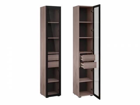 Шкаф-витрина 16.322.04 Роквуд