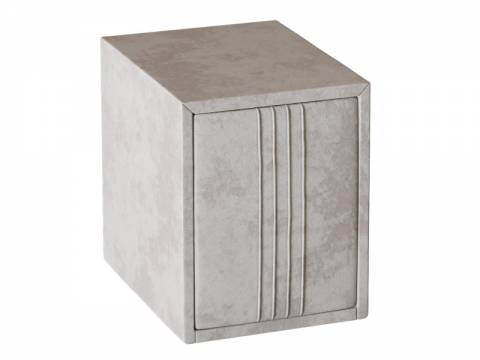 Тумба мягкая Севилья Вариант 1 Тиффани бежевый