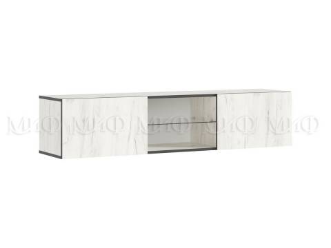 Тумба ТВ подвесная 1500 Норд Дуб Крафт Белый