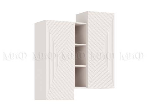 Шкаф подвесной комбинированный Флэш Кашемир