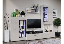 Гостиная Нэнси NEW Вариант №3 Браш Лайт Грей