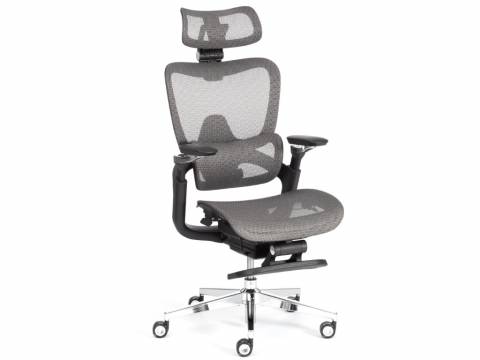 Кресло Sakura сетка серый