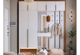 Прихожая Мебельсон К34 белое дерево