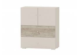 Комод с двумя дверками и двумя ящиками 4-44909