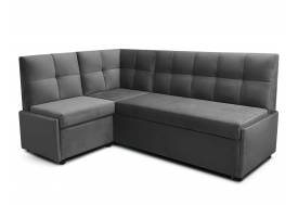 Угловой диван Призма Клетка со спальным местом вивальди 34