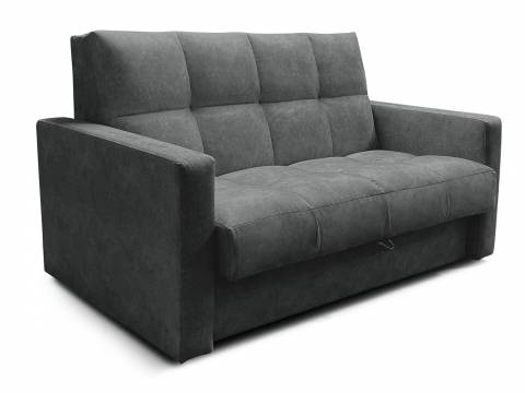 Диван Рэй 1400х2000 Клетка с прямыми подлокотниками вивальди 34