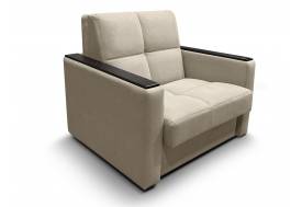 Диван Рэй 700х2000 Клетка с прямыми подлокотниками с МДФ вивальди 3