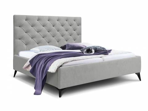 Кровать Фрейм 1600 Каретная стяжка высокие ножки с подъемом вивальди 14