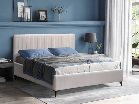 Кровать Фрейм 1200 Страйп высокие ножки с подъемом вивальди 14