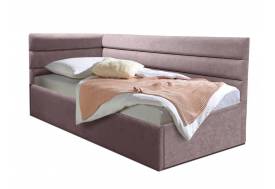 Кровать подростковая правая 800 Фрейм Модерн без подъема мелита 25