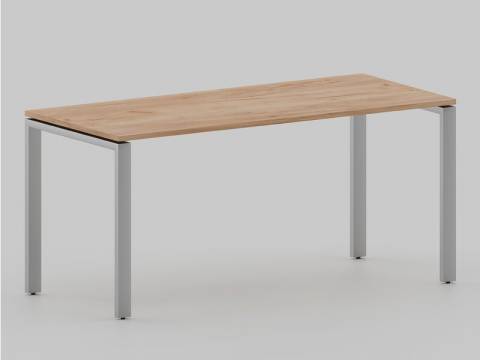 Стол с эффектом парения Лофт П-образные опоры серые ЛО.Кпп_6 600х1400 мм