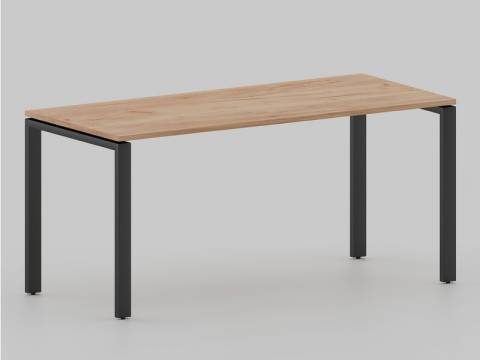 Стол с эффектом парения Лофт П-образные опоры черные ЛО.Кпп_8 800х1800 мм