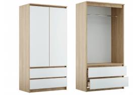 Шкаф 2-х створчатый с ящиками Дуэт NEW