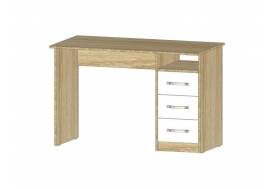 Стол с ящиками Буратино сонома/белый