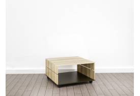 Журнальный стол (О-1) Eclectic lite Дуб рокпайл-Скала