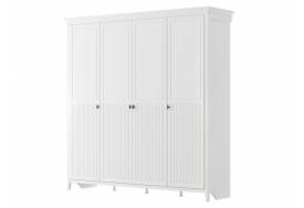 Шкаф распашной ШР-4 Никеа белый