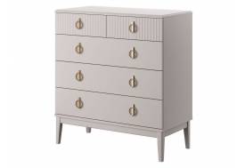 Комод 5 ящиков 890 мм Фарго льняной