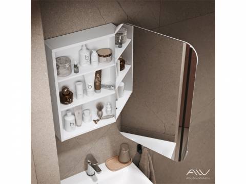 Шкаф зеркальный Cosmetic 60 без светильника