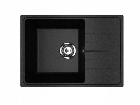 Кухонная мойка Uperwood ECON UPD-506-004 черная матовая