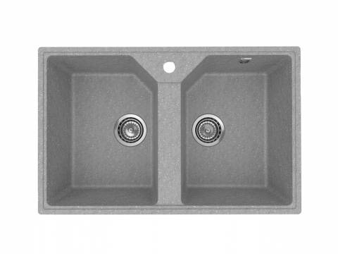 Кухонная мойка Uperwood ECON UPD-402-003 серая матовая