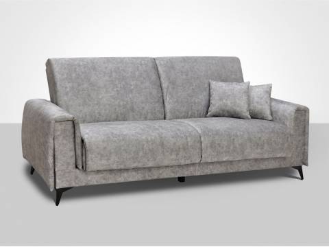 Диван Флирт 1 со съемным чехлом Киви грей