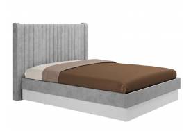 Кровать Эдем 1600 с ПМ ЛДСП белое