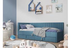 Кровать Оскар велюр luma 18