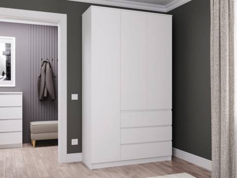 Шкаф Мори МШ1200 Белый