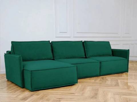 Диван 9996 изумрудный