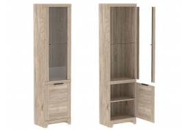 Пенал со стеклом Юта Дуб Мария