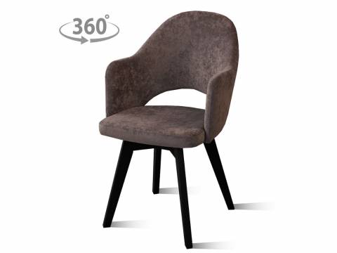 Стул Версаль Текстиль BALANCE vision (серо-коричневый) опоры №1