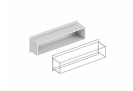 Полка настенная Вита №1 белый лофт