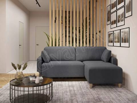 Угловой диван Стокгольм Ultra Grafit