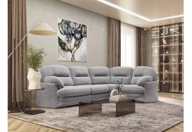 Угловой диван Квин 6 Ultra Smoke левый