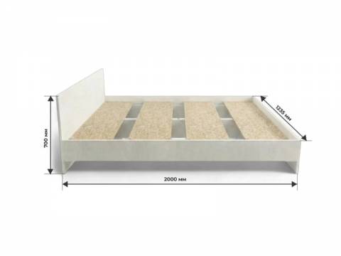 Кровать Лион 1200