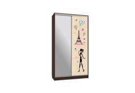 Шкаф-купе Рио 1-600 Амели венге