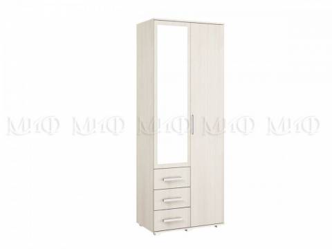 Шкаф 2-х створчатый Белла Миф Сандал светлый