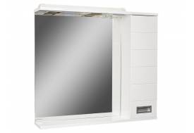 Шкаф зеркало Cube Куб 80 правый